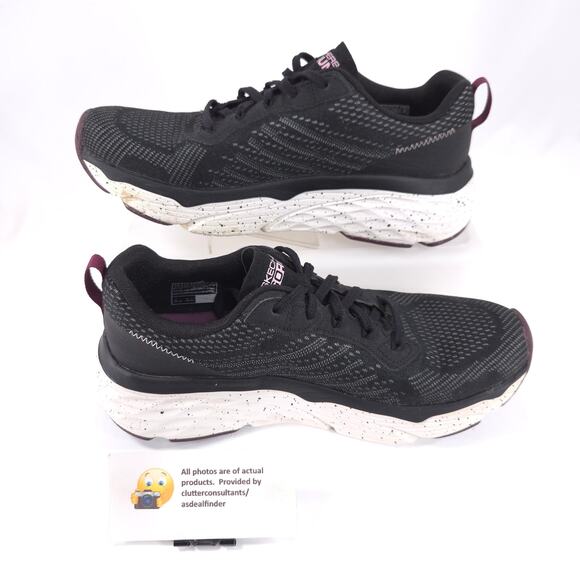 Skechers Ultra Go Run Athletic Running Lace Up Shoe Womens Size 7.5 128269 Black - Picture 4 of 9